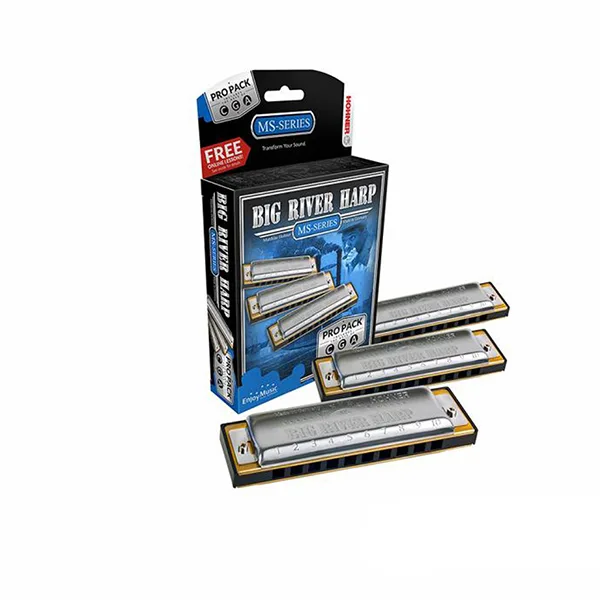 پکیج سازدهنی Hohner مدل Big River Harp
